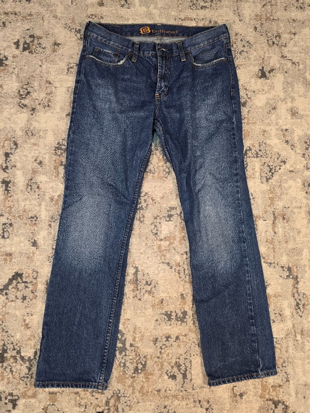 Bullhead Denim Co Men's Skinny Jeans W33 L30 Blue 100% Cotton